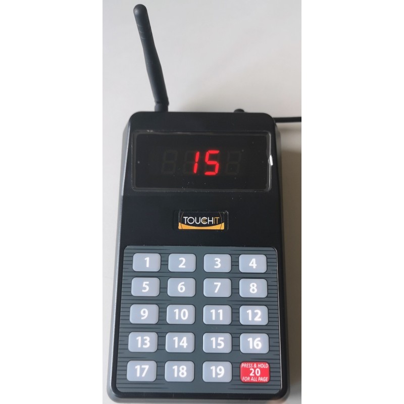 Base transmisora Waitercall sistema Jtech