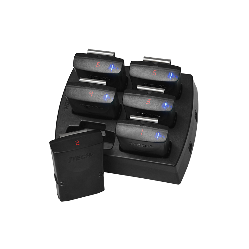 Cargador rugged de 6 avisadores Jtech