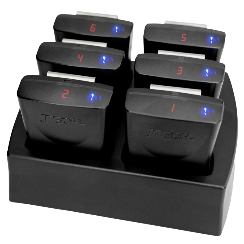 Cargador rugged de 6 avisadores Jtech