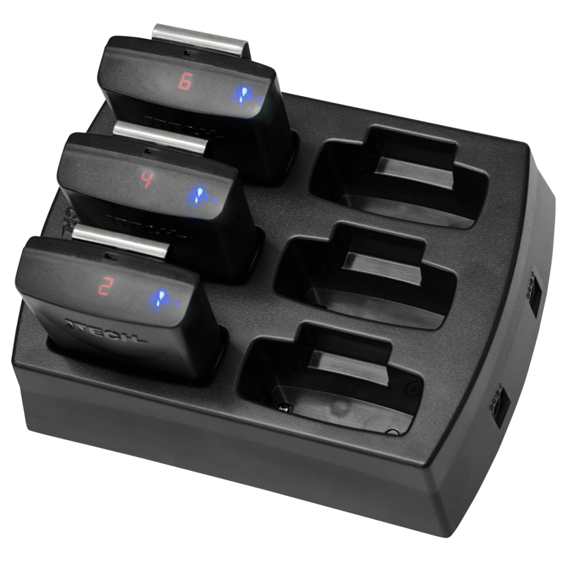 Cargador rugged de 6 avisadores Jtech