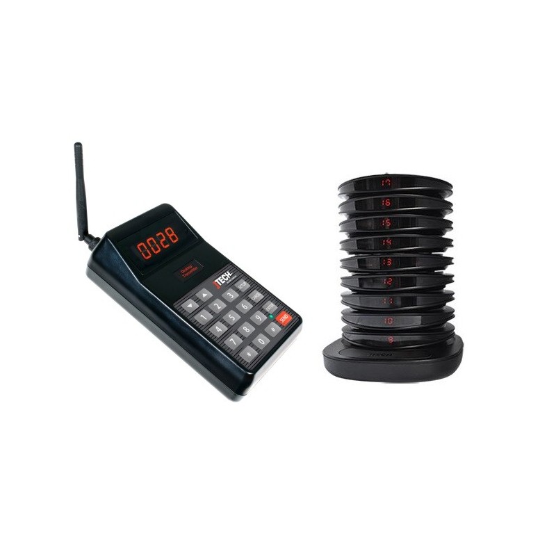 Pack de 10 avisadores Black Disc