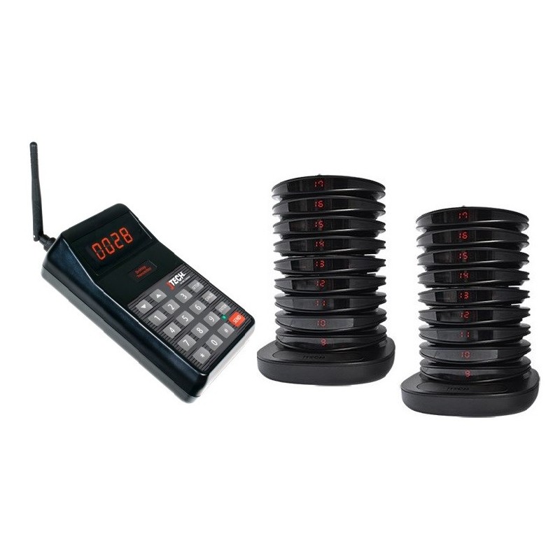 Pack de 20 avisadores Black Disc