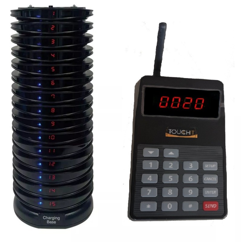 Pack de 15 avisadores Black Disc