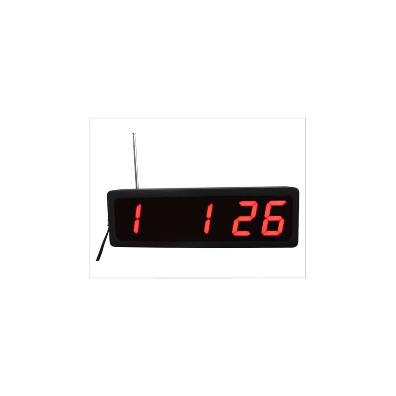 Pantalla standard LED 1 llamada, 3 dígitos