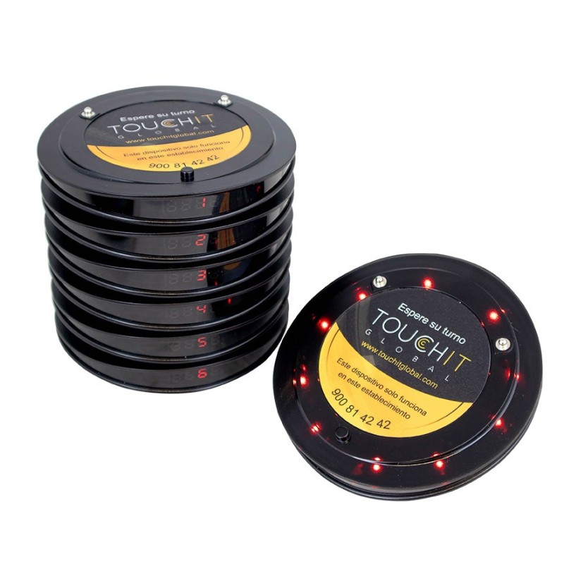 Pack de 10 avisadores Black Disc