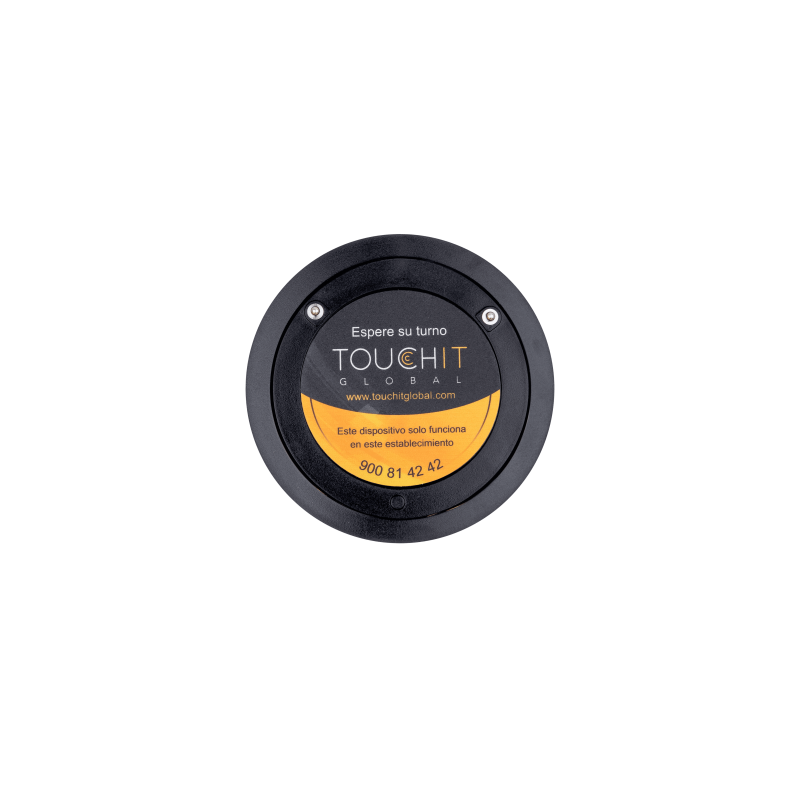Comprar Avisador de Clientes Black Disc Redondo - Touch IT Global